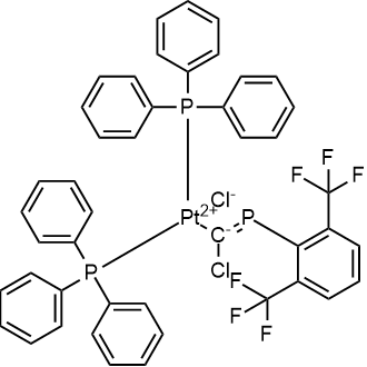 Platinum,[(E)-[[2,6-bis(trifluoromethyl)phenyl]phosphinidene]chloromethyl]chlorobis(triphenylphosphine)|CS-0639747