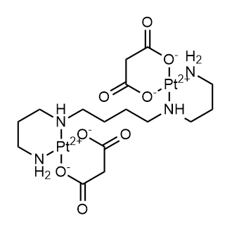 Platinum,[μ-[N,N'-bis[3-(amino-κN)propyl]-1,4-butanediamine-κN:κN']]bis[propanedioato(2-)-κO1,κO3]di-|CS-0639755