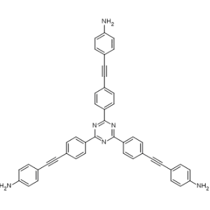 4,4',4''-(((1,3,5-Triazine-2,4,6-triyl)tris(benzene-4,1-diyl))tris(ethyne-2,1-diyl))trianiline|CS-0639806