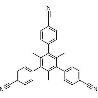 5'-(4-Cyanophenyl)-2',4',6'-trimethyl-[1,1':3',1''-terphenyl]-4,4''-dicarbonitrile|CS-0639822