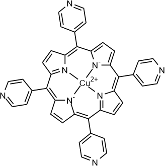 5,10,15,20-(Tetra(4-pyridyl)porphinato)copper(II)|CS-0639869