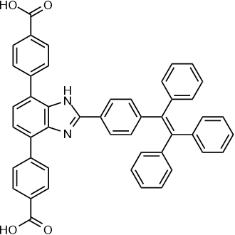 Benzoicacid,4-[4-(4-carboxyphenyl)-2-[4-(1,2,2-triphenylethenyl)phenyl]-1H-benzimidazol-7-yl]-|CS-0639896