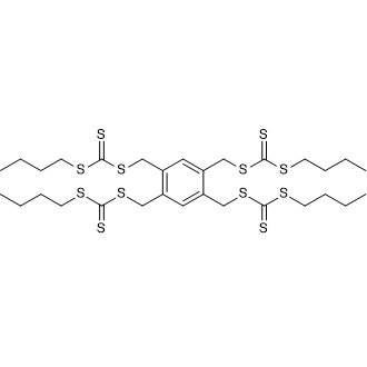 Benzene-1,2,4,5-tetrayltetrakis(methylene)tetrabutyltetrakis(carbonotrithioate)|CS-0639972