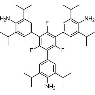 5'-(4-Amino-3,5-diisopropylphenyl)-2',4',6'-trifluoro-3,3'',5,5''-tetraisopropyl-[1,1':3',1''-terphenyl]-4,4''-diamine|CS-0640049