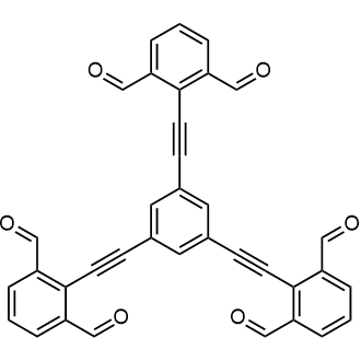 2,2',2''-(Benzene-1,3,5-triyltris(ethyne-2,1-diyl))triisophthalaldehyde|CS-0640113