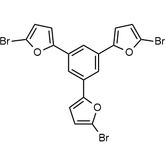 1,3,5-Tris(5-bromofuran-2-yl)benzene|CS-0640146