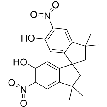 3,3,3',3'-Tetramethyl-5,5'-dinitro-2,2',3,3'-tetrahydro-1,1'-spirobi[indene]-6,6'-diol|CS-0640238