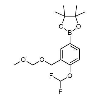 2-(4-(Difluoromethoxy)-3-((methoxymethoxy)methyl)phenyl)-4,4,5,5-tetramethyl-1,3,2-dioxaborolane|CS-0640447