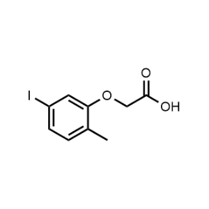 Acetic acid, 2-(5-iodo-2-methylphenoxy)-|CS-0640622