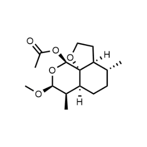 2H,10H-Furo[3,2-i]-2-benzopyran-10-ol, octahydro-8-methoxy-4,7-dimethyl-, 10-acetate, (3aS,4R,6aS,7R,8S,10R,10aR)-|CS-0640851