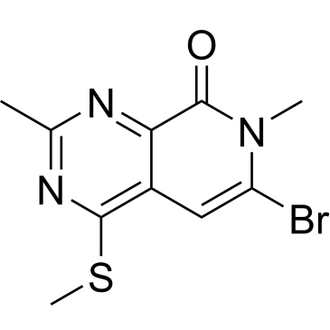 6-Bromo-2,7-dimethyl-4-(methylthio)pyrido[3,4-d]pyrimidin-8(7H)-one|CS-0641073