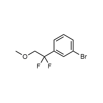 1-Bromo-3-(1,1-difluoro-2-methoxyethyl)benzene|CS-0641086