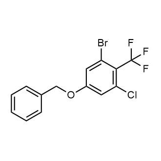 5-(Benzyloxy)-1-bromo-3-chloro-2-(trifluoromethyl)benzene|CS-0641148