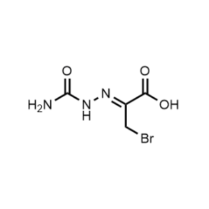 (2Z)-2-[2-(Aminocarbonyl)hydrazinylidene]-3-bromopropanoic acid|CS-0641359