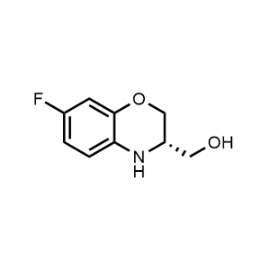 2H-1,4-Benzoxazine-3-methanol, 7-fluoro-3,4-dihydro-, (3S)-|CS-0641395