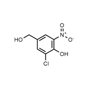 Benzenemethanol, 3-chloro-4-hydroxy-5-nitro-|CS-0641418