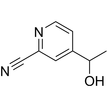 4-(1-Hydroxyethyl)picolinonitrile|CS-0641856