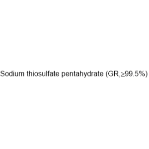 Sodium thiosulfate pentahydrate GR,≥99.5%|CS-0642172