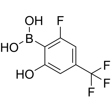 (2-Fluoro-6-hydroxy-4-(trifluoromethyl)phenyl)boronic acid|CS-0642228
