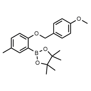 1,3,2-Dioxaborolane, 2-[2-[(4-methoxyphenyl)methoxy]-5-methylphenyl]-4,4,5,5-tetramethyl-|CS-0642253