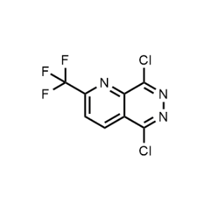 Pyrido[2,3-d]pyridazine, 5,8-dichloro-2-(trifluoromethyl)-|CS-0642291