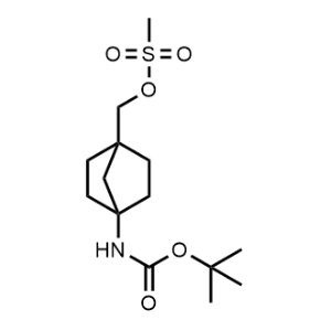 (4-((tert-Butoxycarbonyl)amino)bicyclo[2.2.1]heptan-1-yl)methyl methanesulfonate|CS-0642350