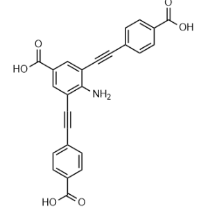 4-Amino-3,5-bis[2-(4-carboxyphenyl)ethynyl]benzoic acid|CS-0642378