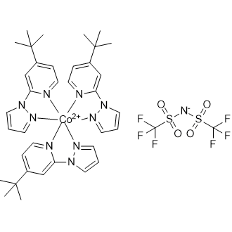 Cobalt(2+), tris[4-(1,1-dimethylethyl)-2-(1H-pyrazol-1-yl-κN2)pyridine-κN]-, salt with 1,1,1-trifluoro-N-[(trifluoromethyl)sulfonyl]methanesulfonamide 1:2|CS-0642564