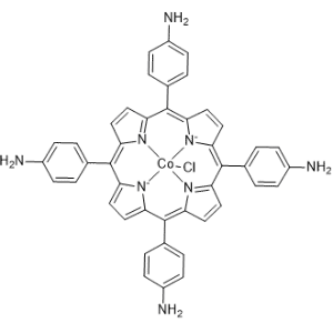 Cobalt, chloro[[4,4′,4′′,4′′′-(21H,23H-porphine-5,10,15,20-tetrayl-κN21,κN22,κN23,κN24)tetrakis[benzenaminato]](2-)]-, (SP-5-12)-|CS-0642655