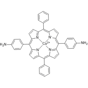 (SP-4-1)-[[4,4′-(10,20-Diphenyl-21H,23H-porphine-5,15-diyl-κN21,κN22,κN23,κN24)bis[benzenaminato]](2-)]cobalt|CS-0642674
