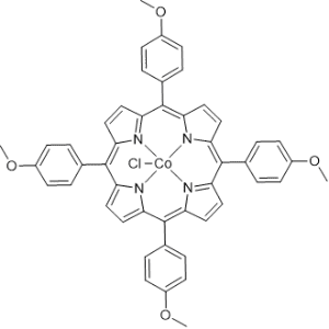 (SP-5-12)-Chloro[5,10,15,20-tetrakis(4-methoxyphenyl)-21H,23H-porphinato(2-)-κN21,κN22,κN23,κN24]cobalt|CS-0642676