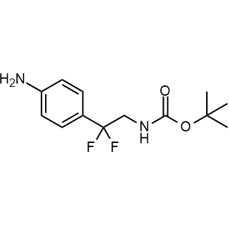 tert-Butyl (2-(4-aminophenyl)-2,2-difluoroethyl)carbamate|CS-0642889