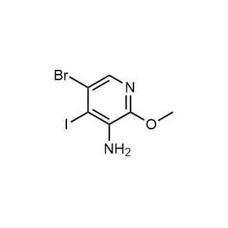 5-Bromo-4-iodo-2-methoxypyridin-3-amine|CS-0642956