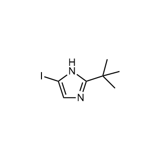 2-(1,1-Dimethylethyl)-5-iodo-1H-imidazole|CS-0642988
