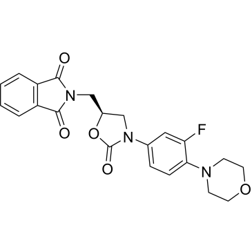 (S)-N-[[3-[3-Fluoro-4-(4-morpholinyl)phenyl]-2-oxo-5-oxazolidinyl]methyl]phthalimide|CS-0643111