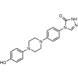 2,4-Dihydro-4-[4-[4-(4-hydroxyphenyl)-1-piperazinyl]phenyl]-3H-1,2,4-triazol-3-one|CS-0643178