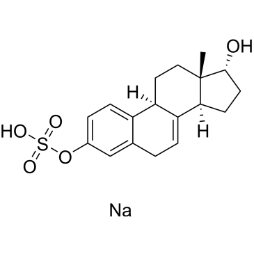 Estra-1,3,5(10),7-tetraene-3,17-diol, 3-(hydrogen sulfate), sodium salt (1:1), (17α)-|CS-0643202