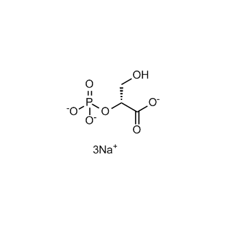Propanoic acid, 3-hydroxy-2-(phosphonooxy)-, trisodium salt, (R)-|CS-0643218