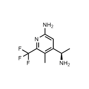 4-Pyridinemethanamine, 6-amino-α,3-dimethyl-2-(trifluoromethyl)-, (αR)-|CS-0643286