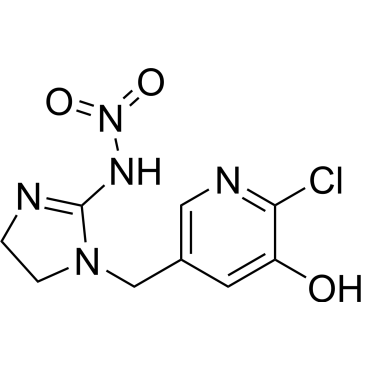 2-Chloro-5-[[4,5-dihydro-2-(nitroamino)-1H-imidazol-1-yl]methyl]-3-pyridinol|CS-0643375