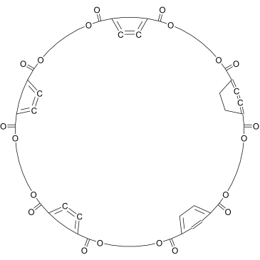 3,8,15,20,27,32,39,44,51,56-Decaoxahexacyclo[56.2.2.210,13.222,25.234,37.246,49]heptaconta-10,11,12,22,23,24,34,35,36,46,47,48,58,60,61-pentadecaene-2,9,14,21,26,33,38,45,50,57-decone|CS-0643535