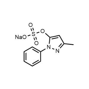 1H-Pyrazol-5-ol, 3-methyl-1-phenyl-, 5-(hydrogen sulfate), sodium salt 1:1|CS-0643599