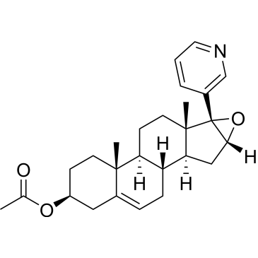 Androst-5-en-3-ol, 16,17-epoxy-17-(3-pyridinyl)-, 3-acetate, (3β,16α,17α)-|CS-0643637