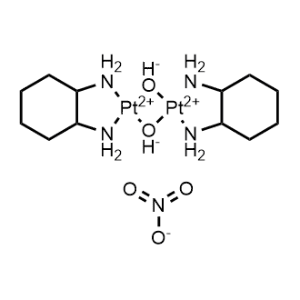 Platinum(2+), bis(1,2-cyclohexanediamine-N,N′)di-μ-hydroxydi-, stereoisomer, dinitrate|CS-0643644