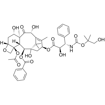 Benzenepropanoic acid, α-hydroxy-β-[[(2-hydroxy-1,1-dimethylethoxy)carbonyl]amino]-, (2aR,4S,4aS,6R,9S,11S,12S,12aR,12bS)-12b-(acetyloxy)-12-(benzoyloxy)-2a,3,4,4a,5,6,9,10,11,12,12a,12b-dodecahydro-4,6,11-trihydroxy-4a,8,13,13-tetramethyl-5-oxo-7,11-methano-1H-cyclodeca[3,4]benz[1,2-b]oxet-9-yl ester, (αR,βS)-|CS-0643729