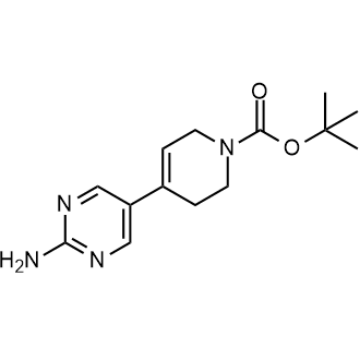 tert-Butyl 4-(2-aminopyrimidin-5-yl)-3,6-dihydropyridine-1(2H)-carboxylate|CS-0643737