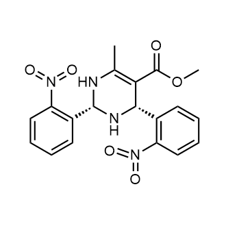 rel-Methyl(2R,4R)-1,2,3,4-tetrahydro-6-methyl-2,4-bis(2-nitrophenyl)-5-pyrimidinecarboxylate|CS-0643915