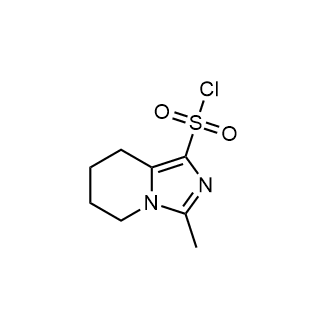 3-Methyl-5,6,7,8-tetrahydroimidazo[1,5-a]pyridine-1-sulfonyl chloride|CS-0643917