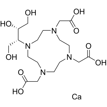 rel-1,4,7,10-Tetraazacyclododecane-1,4,7-triacetic acid, 10-[(1R,2S)-2,3-dihydroxy-1-(hydroxymethyl)propyl]-, calcium salt 1:1|CS-0643953