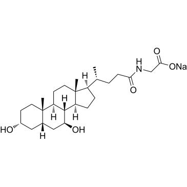 Glycoursodeoxycholic acid sodium|CS-0643995